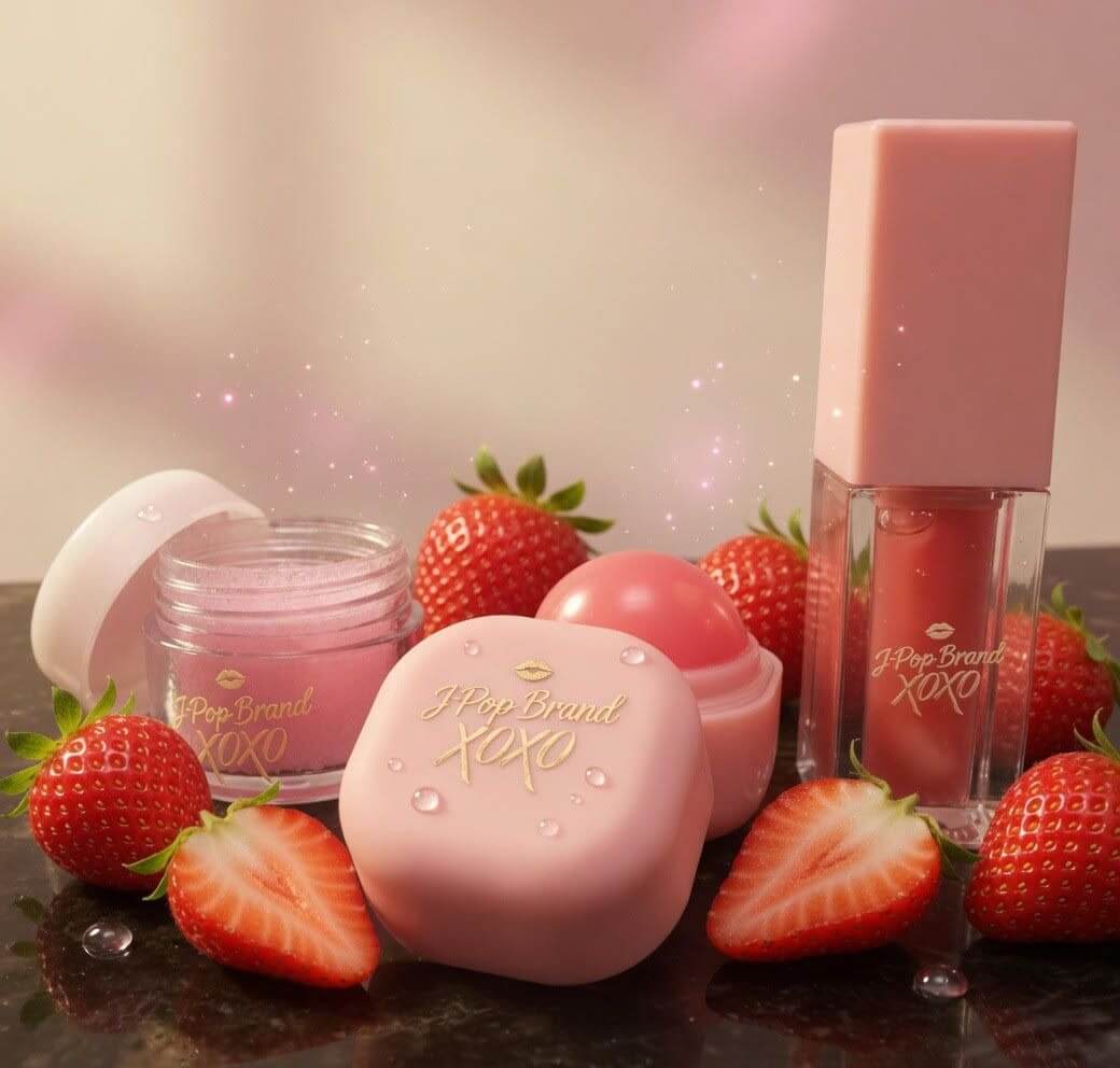 Lip Care Bundles premium lip balm lip scrub and lip oil collection
